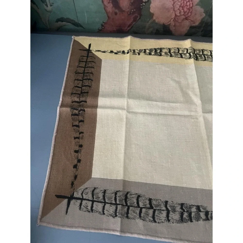 Vintage Vera Neumann Cloth Napkins Set of 4 MCM Abstract Linen 15